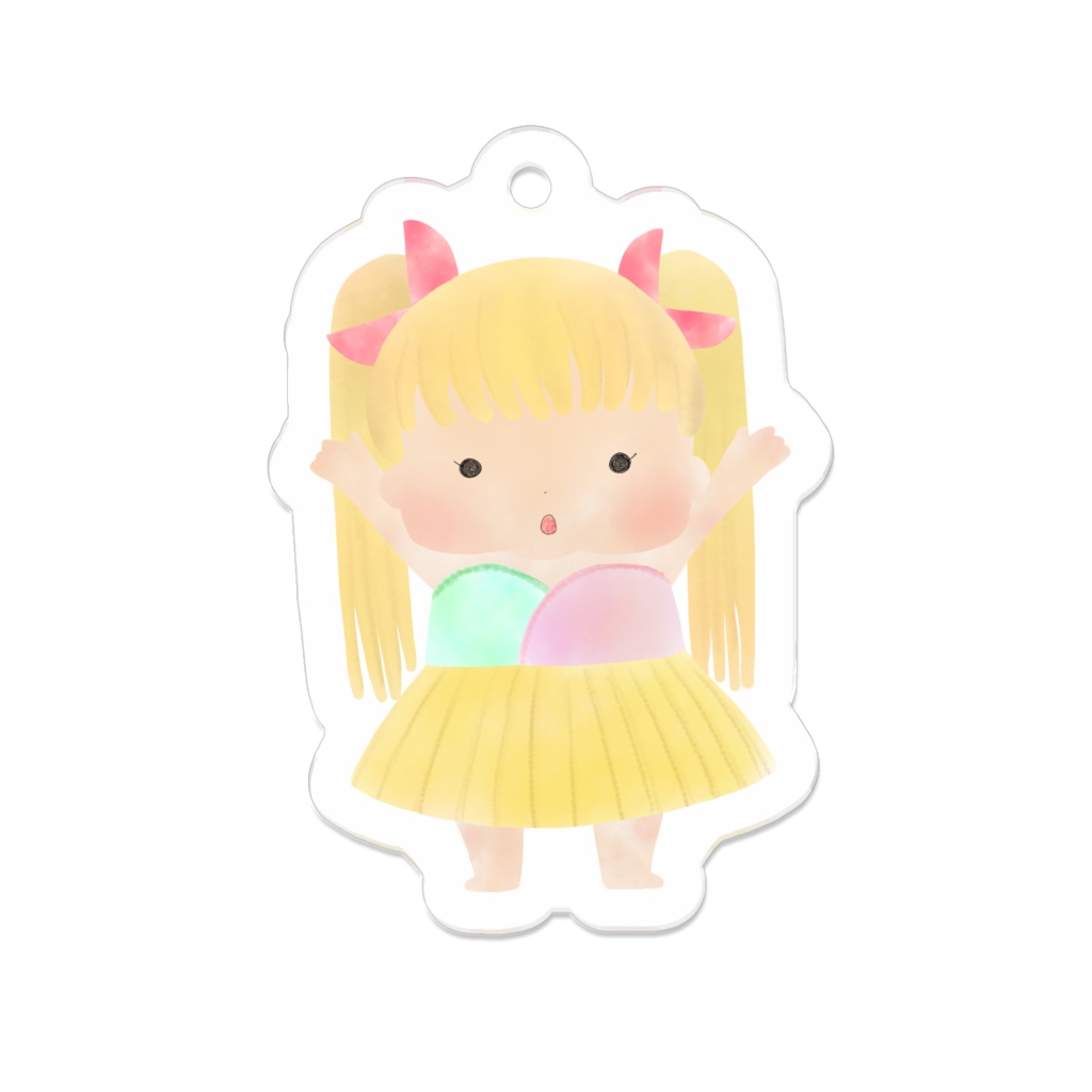 冷やし中華ちゃんアクリルキーホルダー