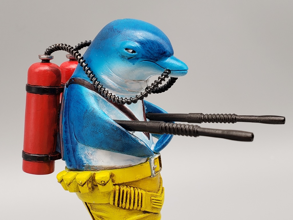 【予約商品】 完成品 イルカがせめてきたぞっ