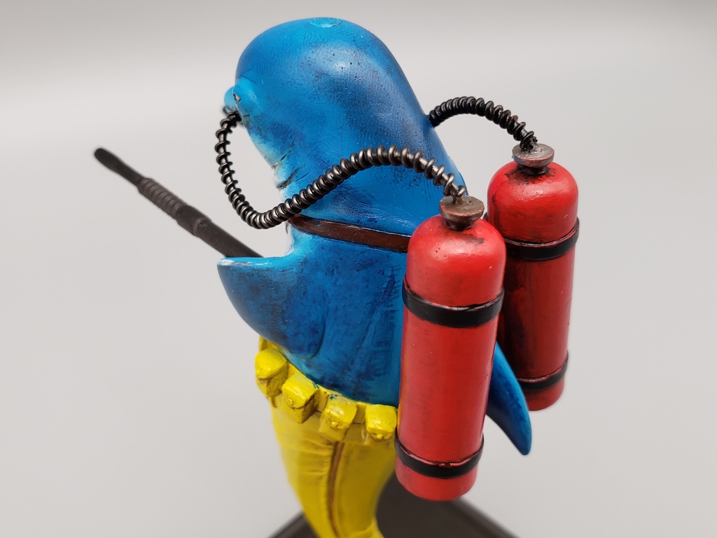 【予約商品】 完成品 イルカがせめてきたぞっ