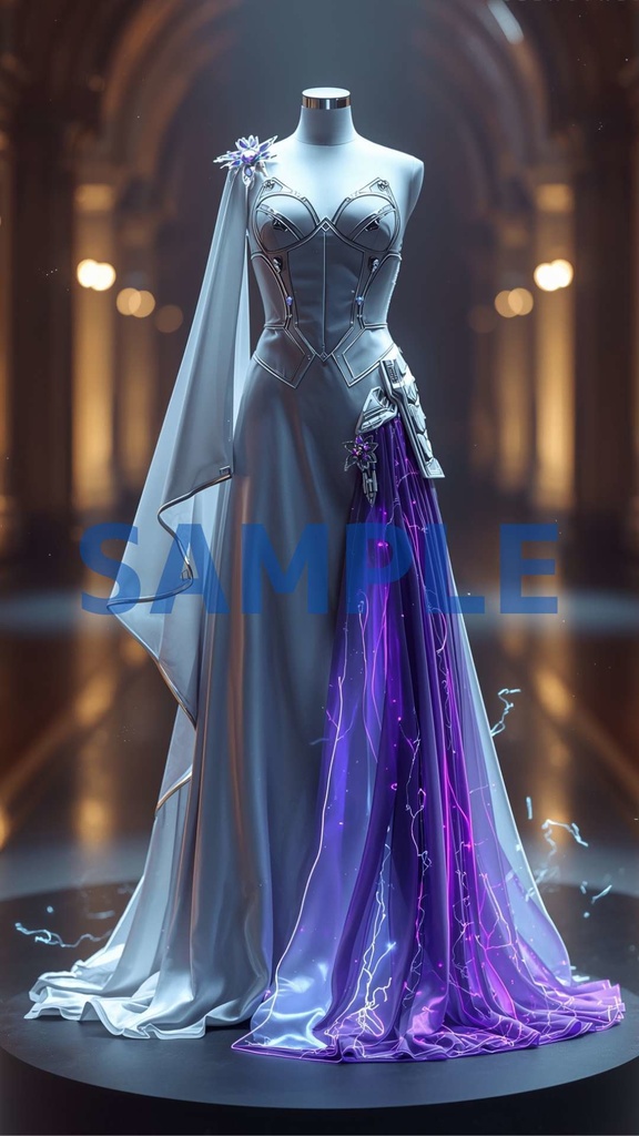 幻想ドレスアート壁紙セット（5枚入り）【ナド・クライ編】