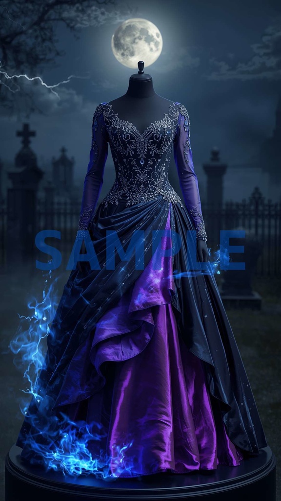 幻想ドレスアート壁紙セット(5枚入り)【ナド・クライ編】