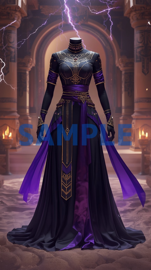 幻想ドレスアート壁紙セット(5枚入り)【スメール編】