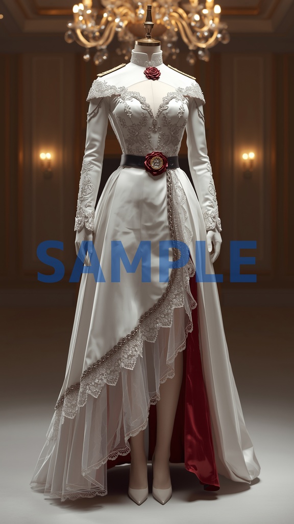 幻想ドレスアート壁紙セット(5枚入り)【恋と深空・戦闘衣装編】