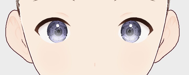 Vroid pastel pattern eyes texture pack