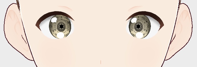 Vroid pastel pattern eyes texture pack