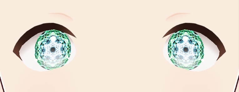 Vroid eye texture pack - cyber mandala