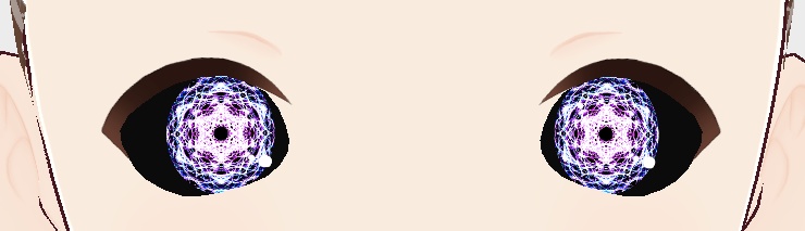 Vroid eye texture pack - cyber mandala