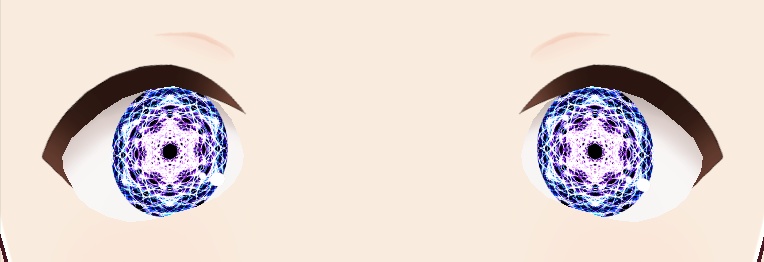 Vroid eye texture pack - cyber mandala
