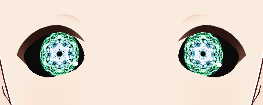 Vroid eye texture pack - cyber mandala