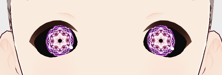 Vroid eye texture pack - cyber mandala