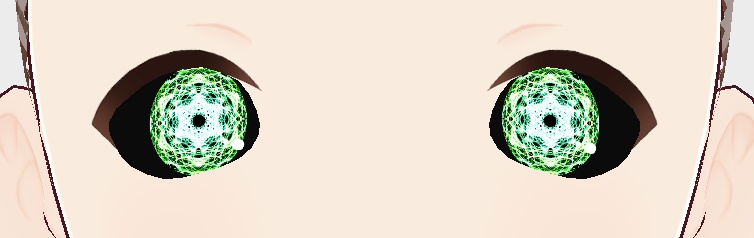 Vroid eye texture pack - cyber mandala