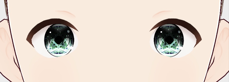 Vroid dark pastel pattern eyes texture pack