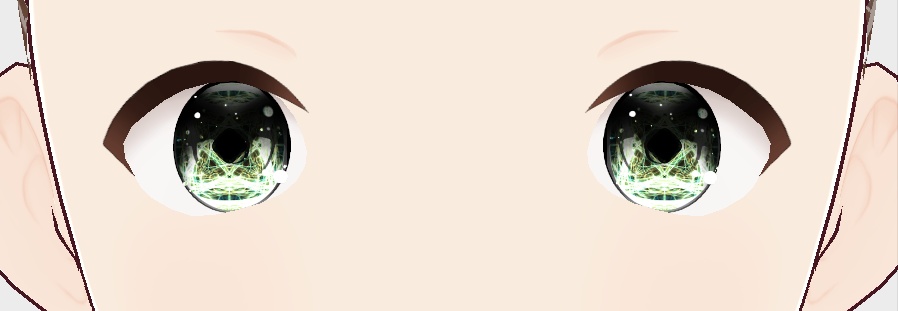 Vroid dark pastel pattern eyes texture pack