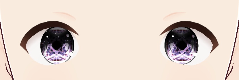 Vroid dark pastel pattern eyes texture pack