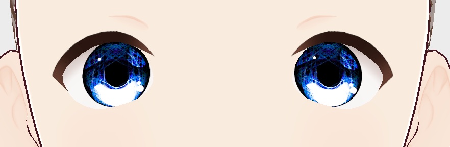 Neon cyber eyes texture pack Vroid