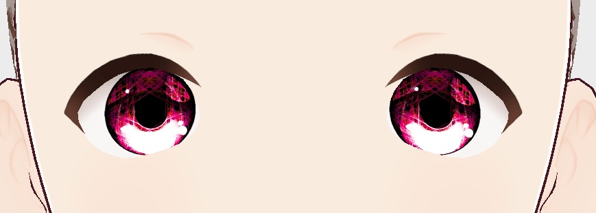 Neon cyber eyes texture pack Vroid