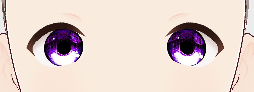 Neon cyber eyes texture pack Vroid