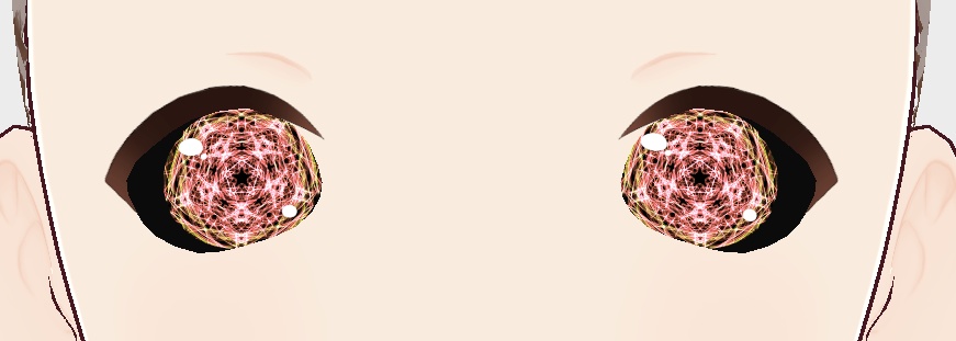 Vroid eye texture pack - magic circle eyes