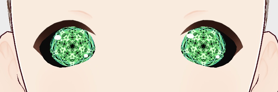 Vroid eye texture pack - magic circle eyes