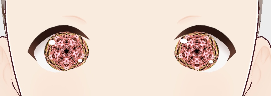 Vroid eye texture pack - magic circle eyes