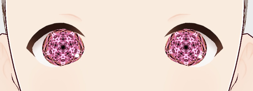 Vroid eye texture pack - magic circle eyes