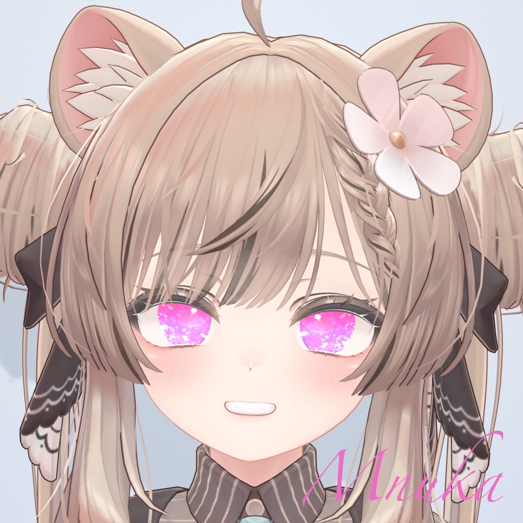 【複数avatar対応】宝石アイテクスチャ【6color】