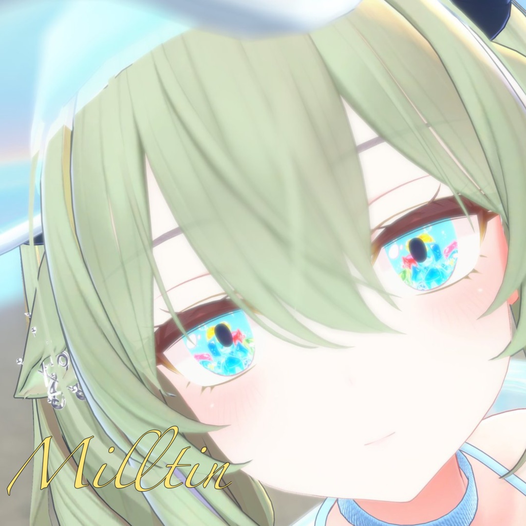 【複数avatar対応】氷アイテクスチャ【夏向け】