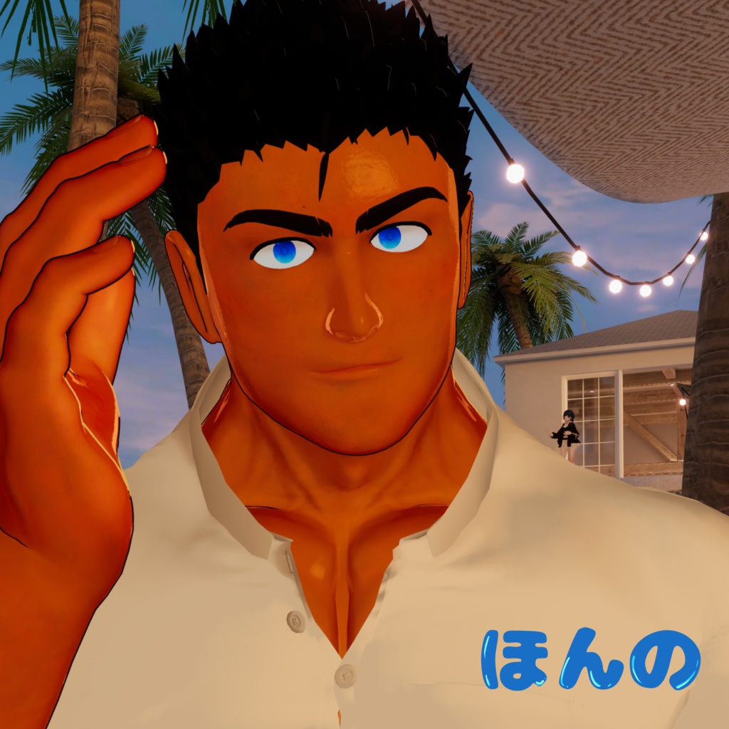 【複数アバター対応】水中アイテクスチャ