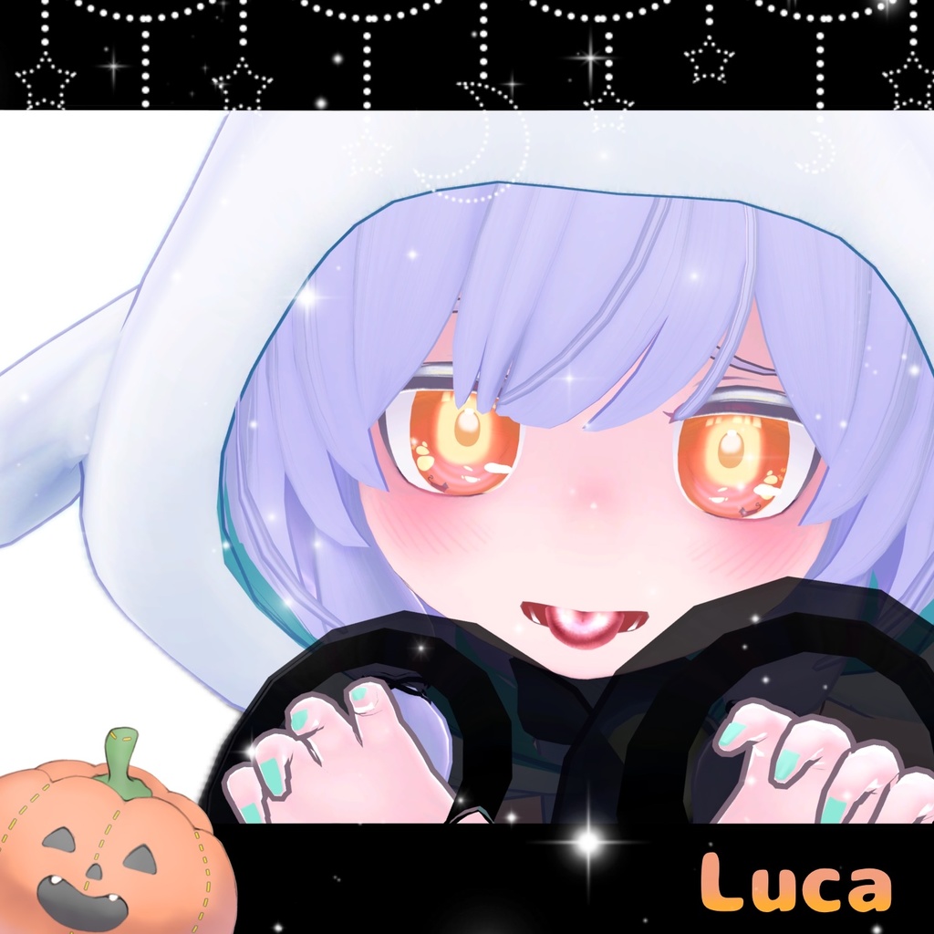 【複数対応】ハロウィンアイテクスチャ【無料】