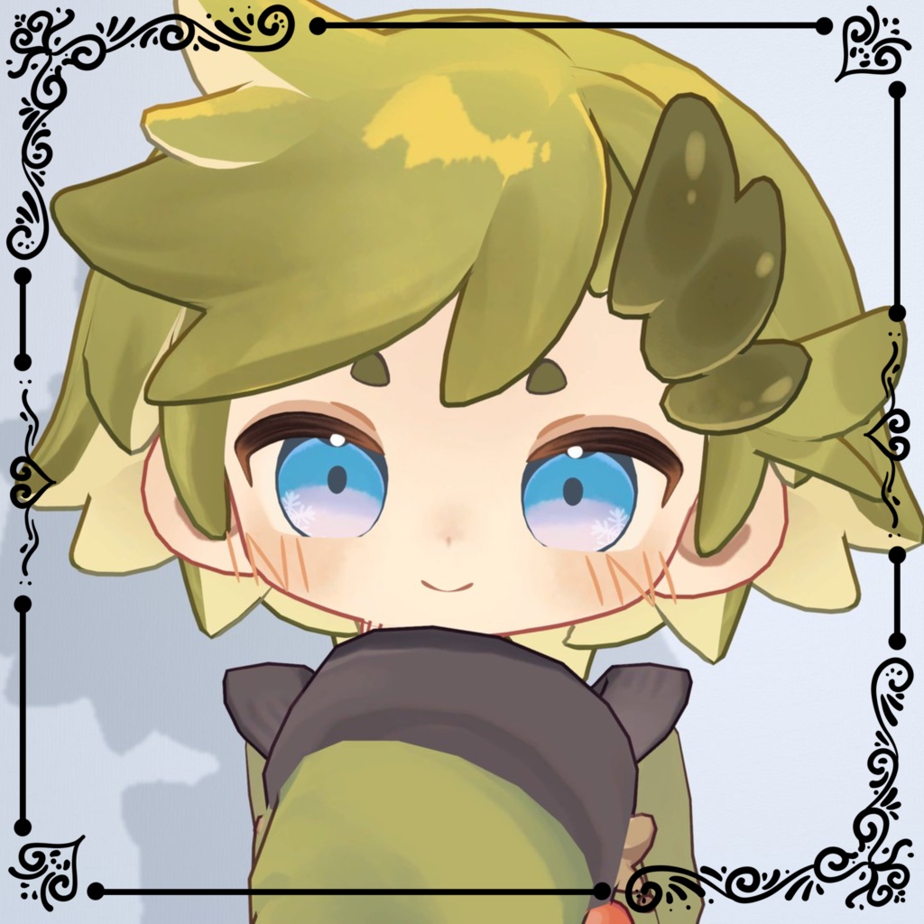 【複数アバター対応】Snow Eye texture【4collar】