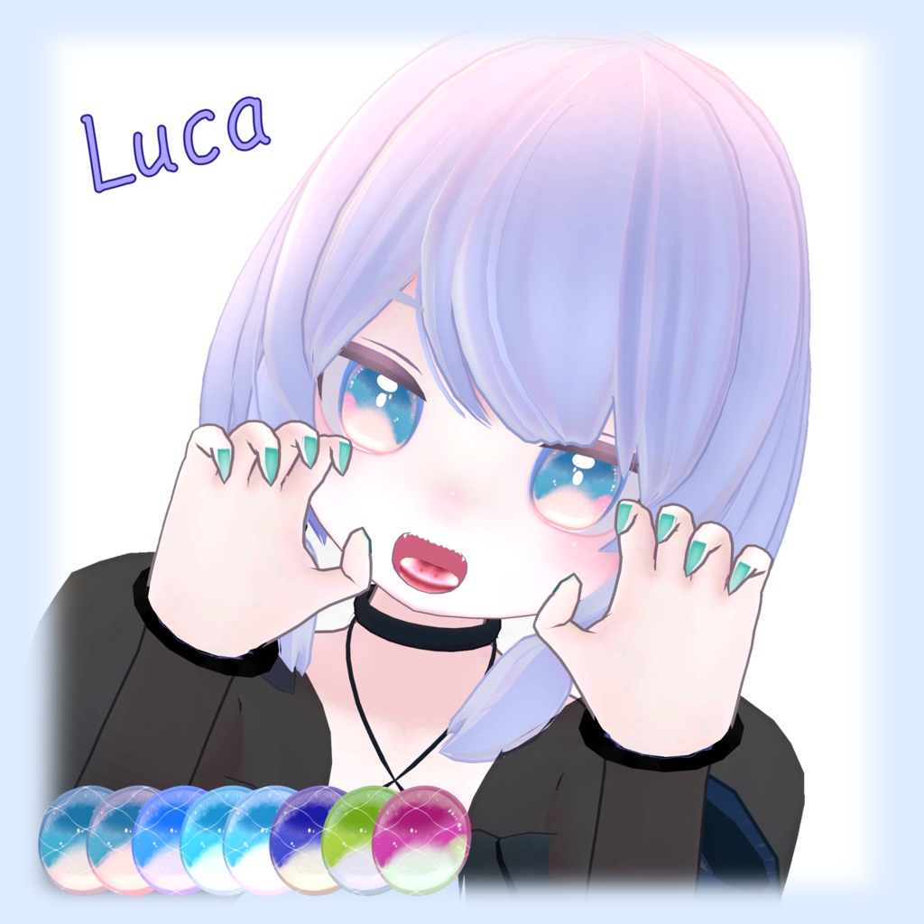 期間限定無料【25アバター対応】ふわふわ朝焼けアイテクスチャ【Eye texture】