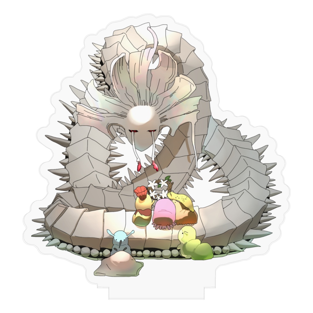 成れ果てベラフ&ピギムゥのアクリルフィギュア