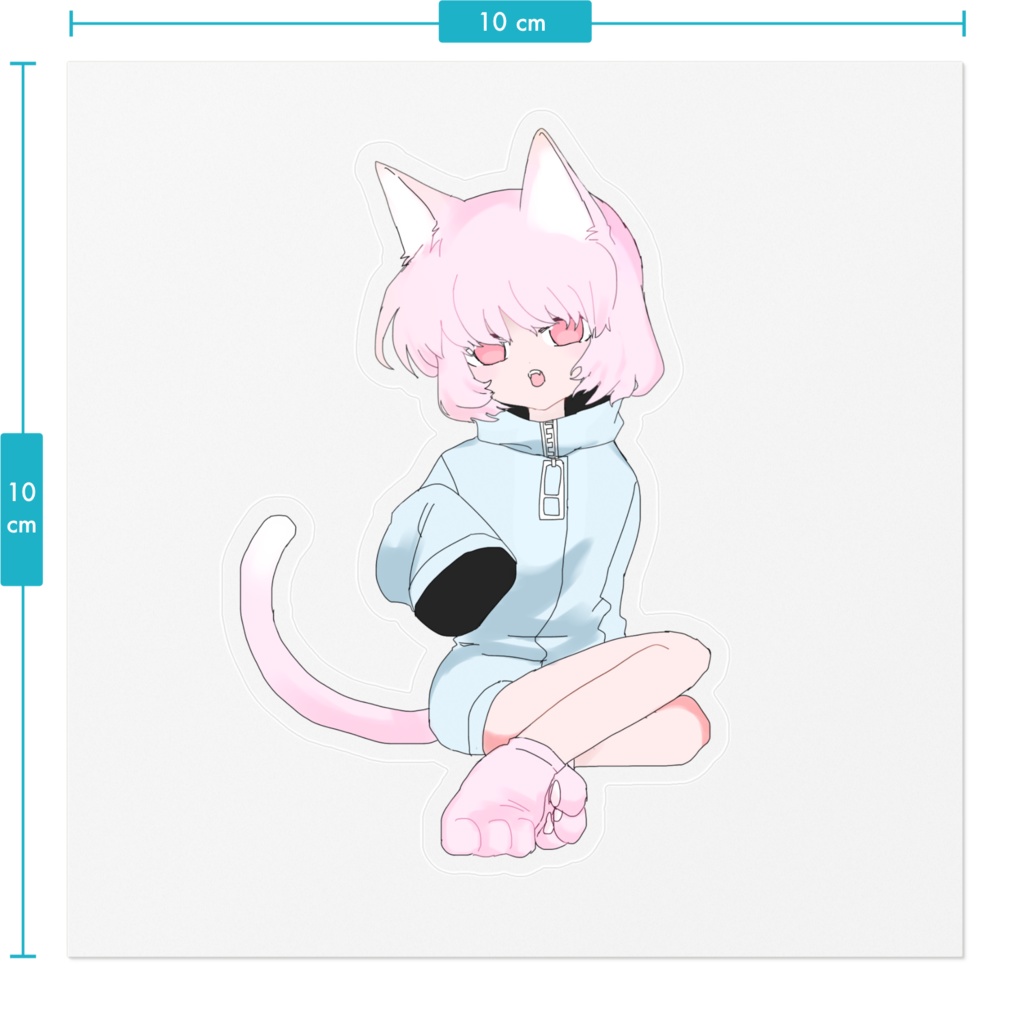 オリジナルキャラ ステッカー