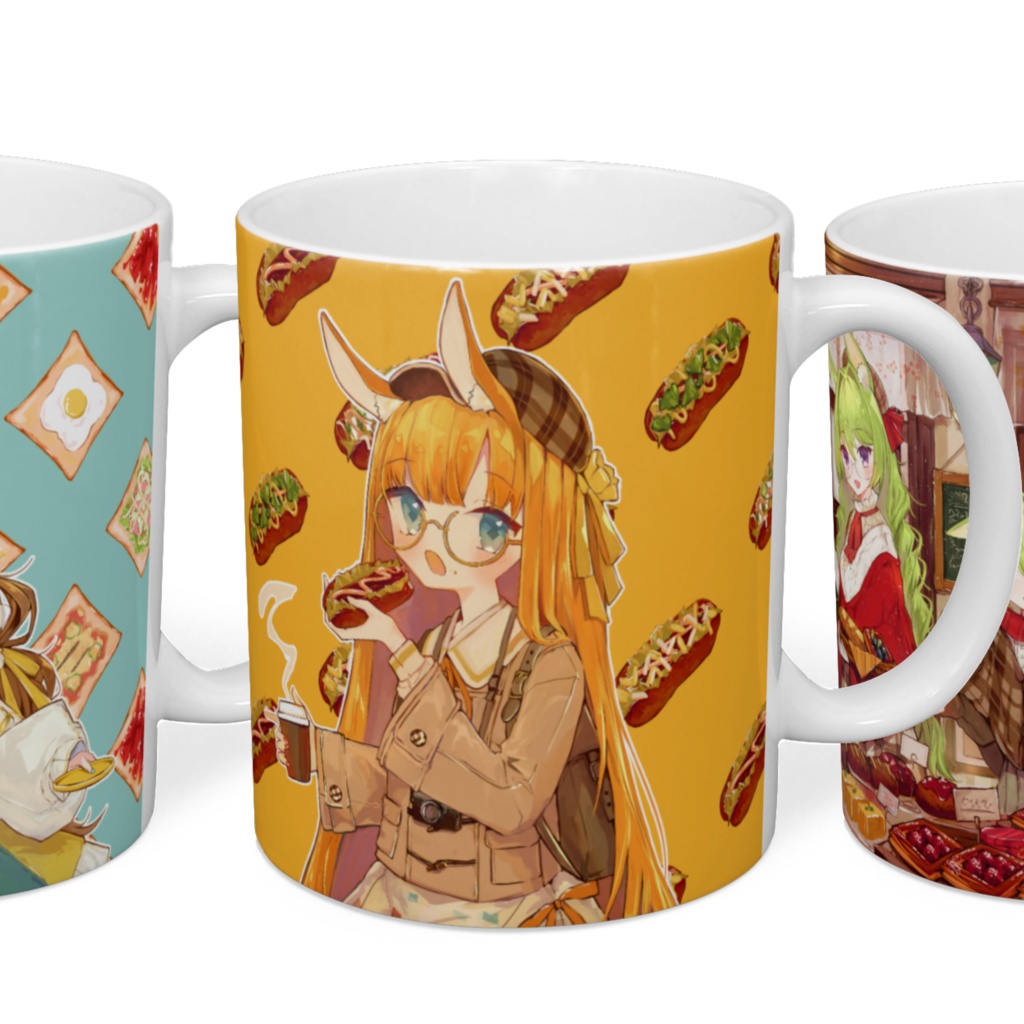 マグカップ：パン屋さんシリーズ（pixivFACTORY発送）