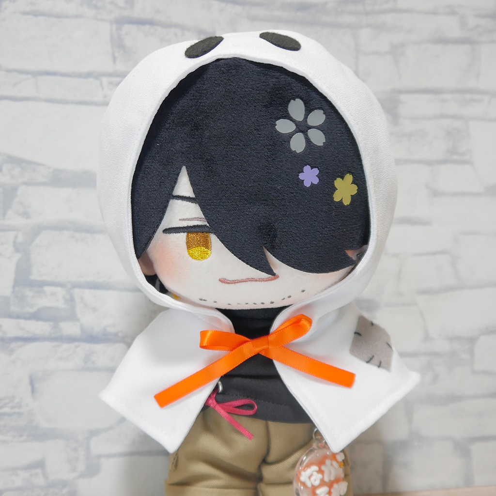 【ハロウィン】おばけポンチョ(わんぱく・20cmぬいサイズ)