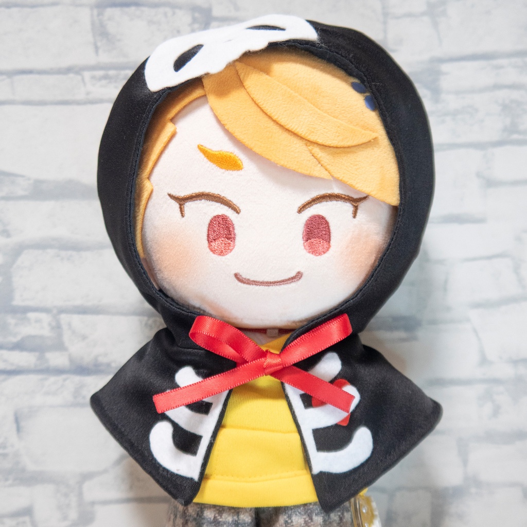 【ハロウィン】骨ポンチョ(わんぱく・20cmぬいサイズ)