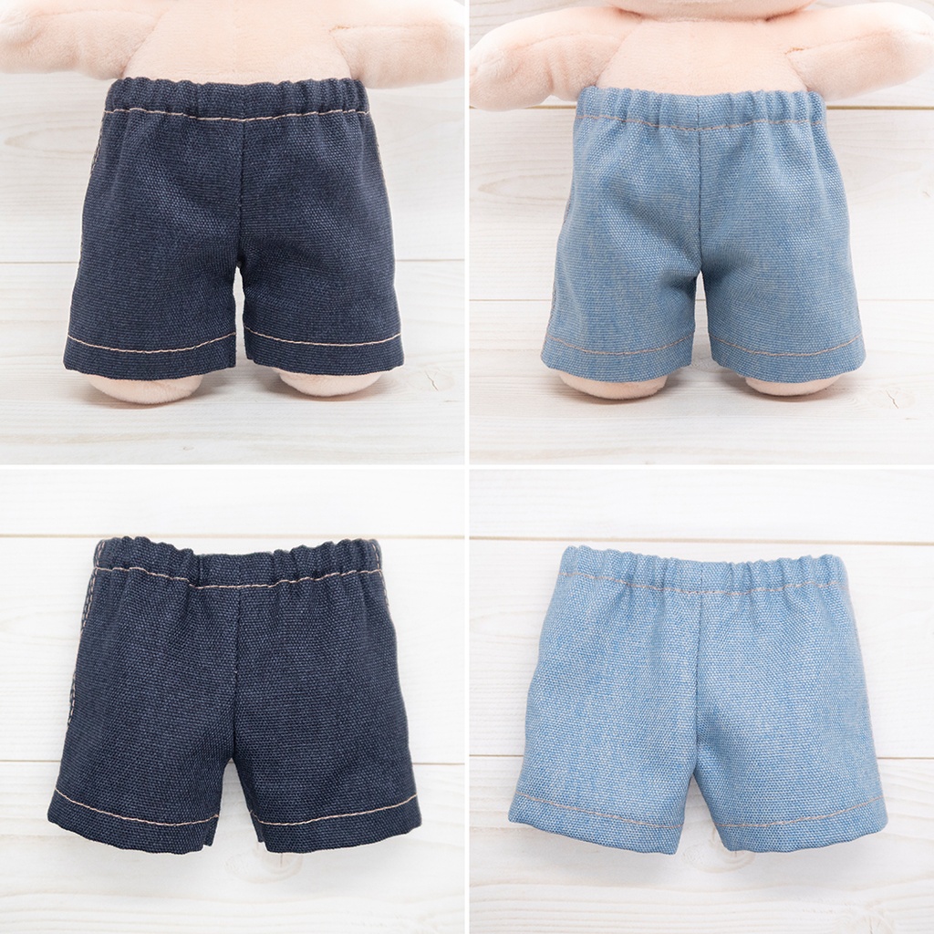 デニム風パンツ（わんぱく、20cmサイズ）