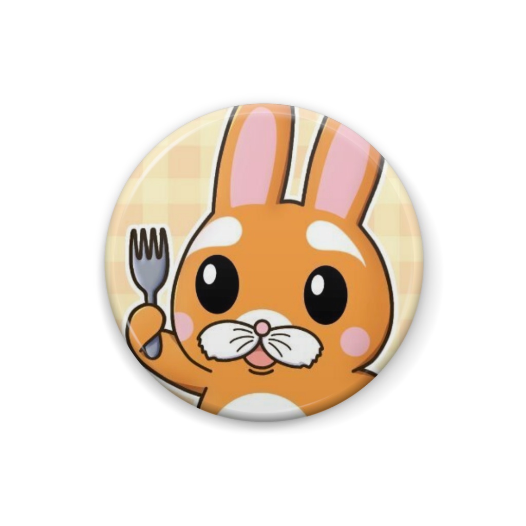 Badge Usagi San Bon appétit 