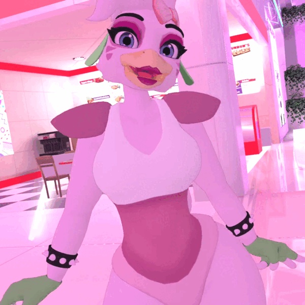 Glamrock Chica (VRChat/Vtuber Avatar)