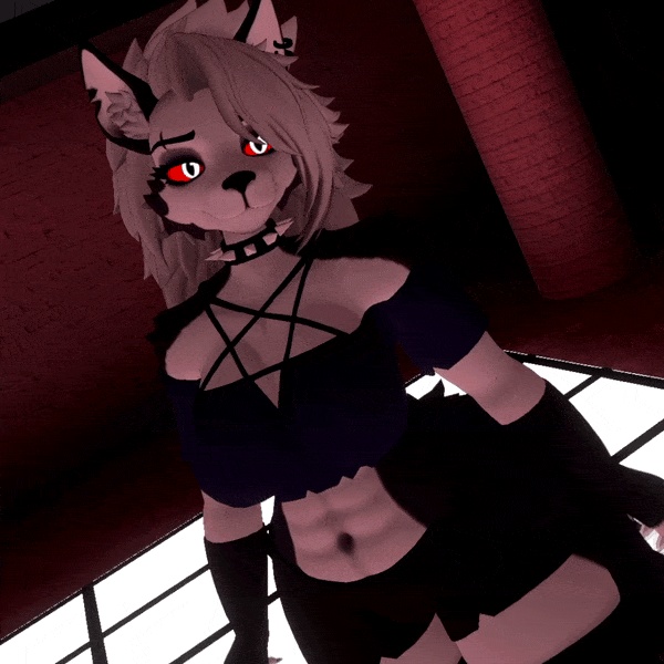 Loona - Helluva Boss (3D Model / VRChat Avatar)