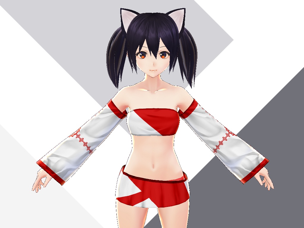 スイムワンピース【VRoidテクスチャ】