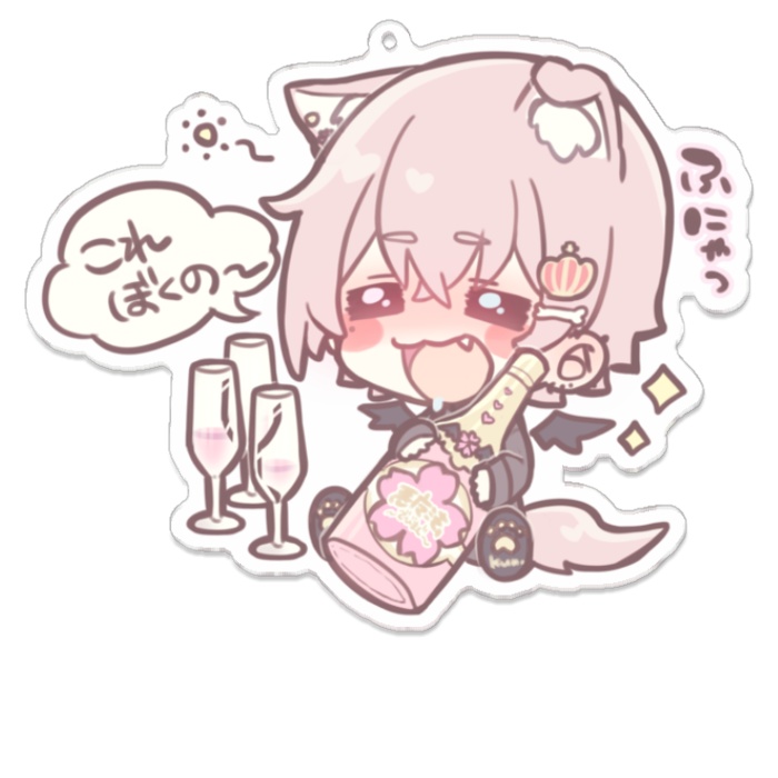 3周年記念アクリルキーホルダーA
