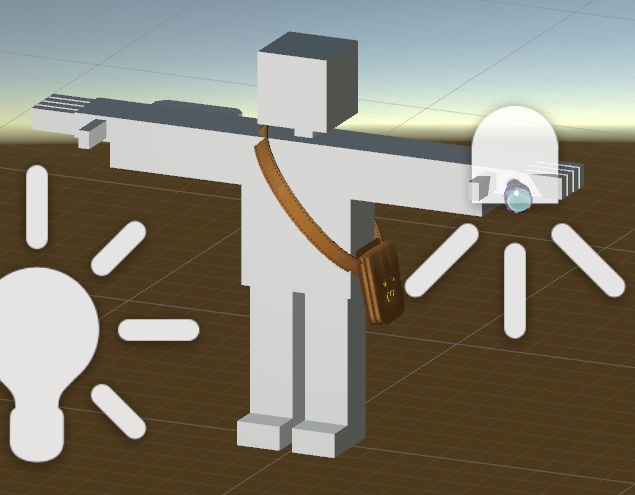 シザーバッグ(VRChat想定)