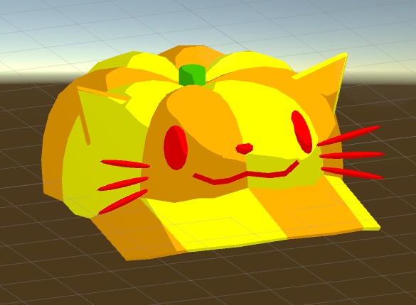 かぼちゃの帽子（VRChat想定）