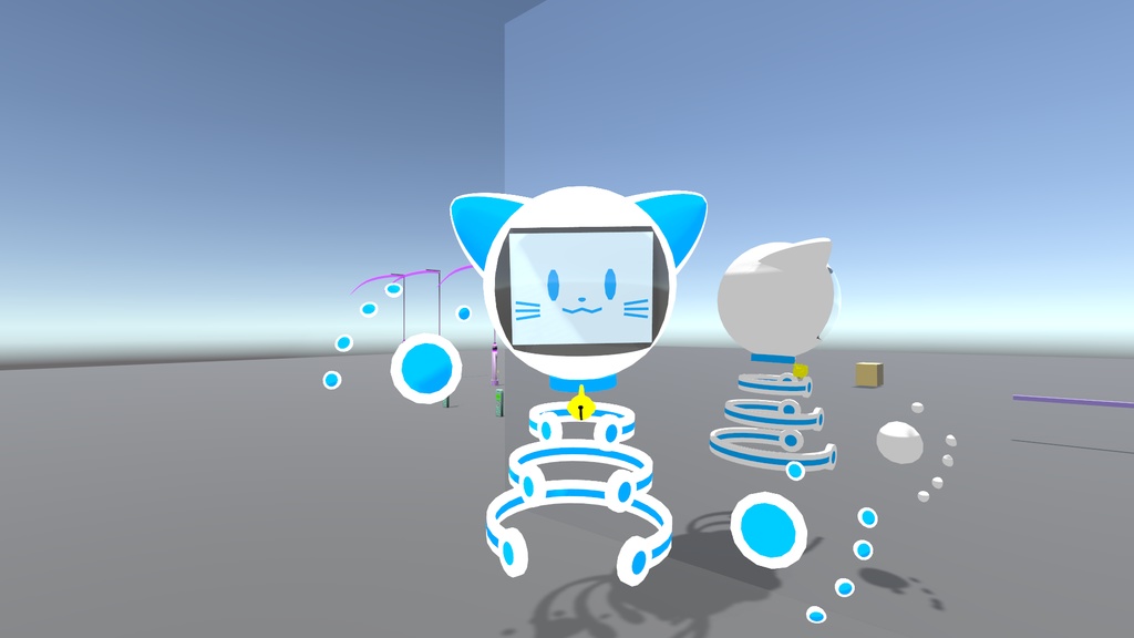 VRChat用アバター キューちゃん・ニューちゃん