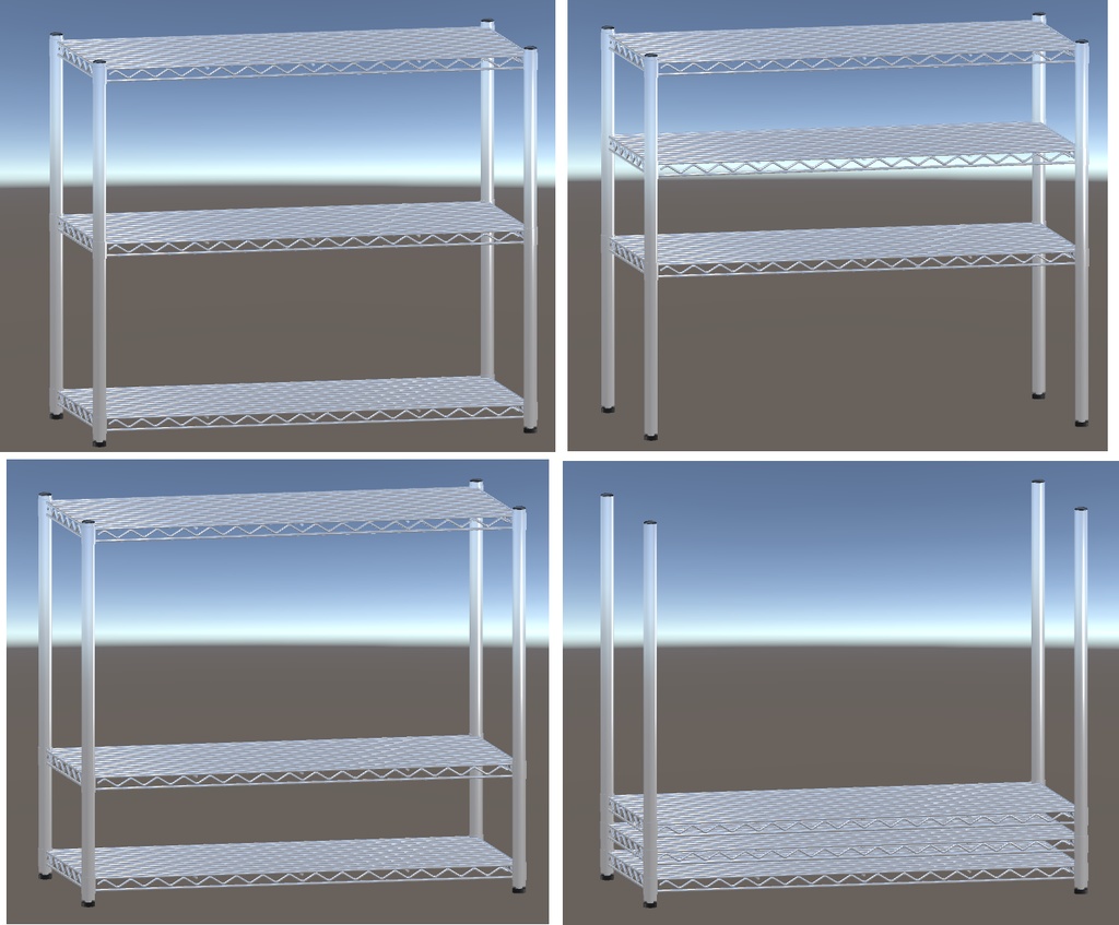 メタルラック(VRChat想定)