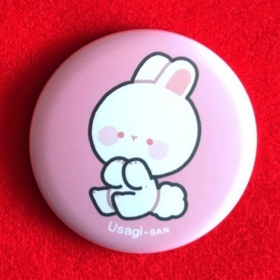 白猫さんと黒猫さん缶バッジ