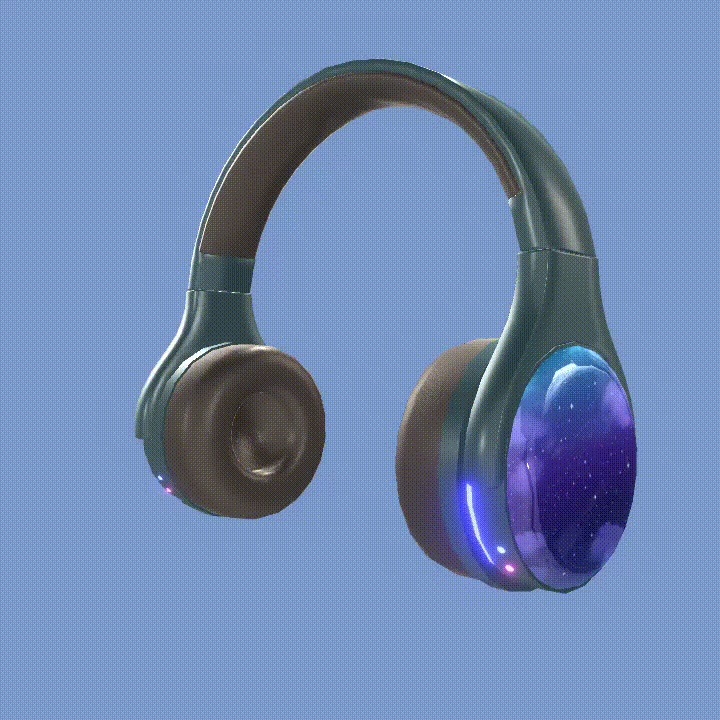 【3色セット】夜カラーのオリジナルヘッドホン