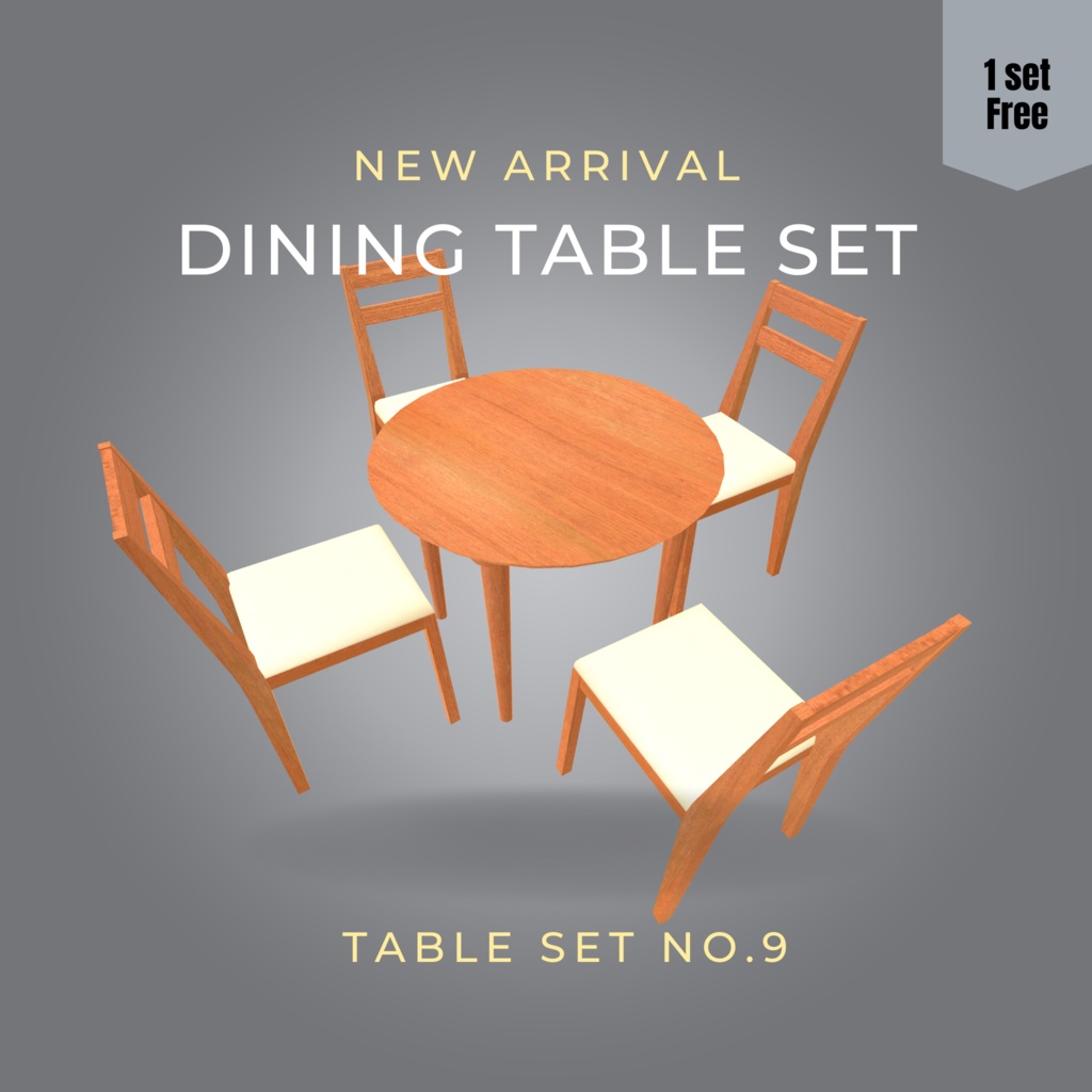 【一部無料】ダイニングテーブルセット(10種)
