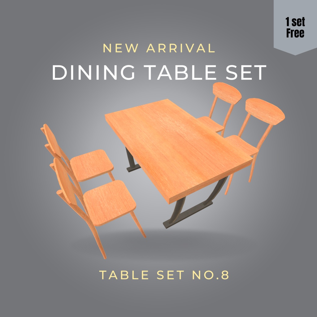 【一部無料】ダイニングテーブルセット(10種)